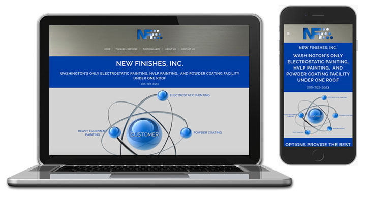 New Finishes Website