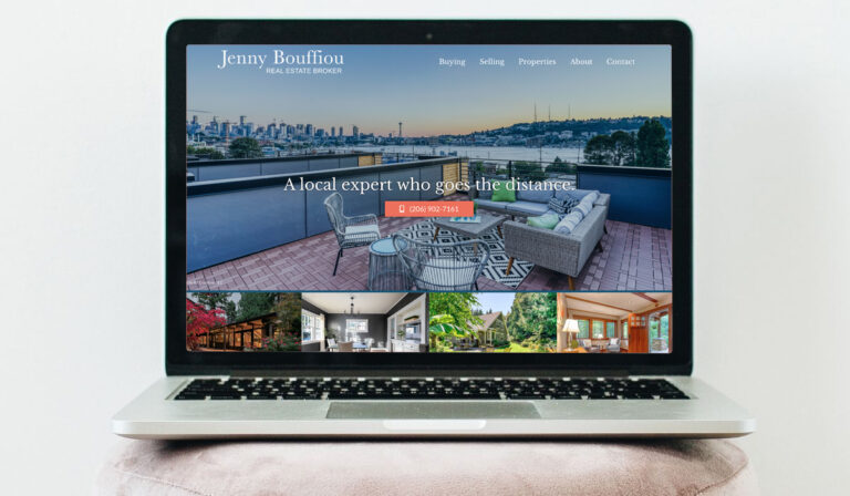 Jenny Bouffiou Realtor website - featured image
