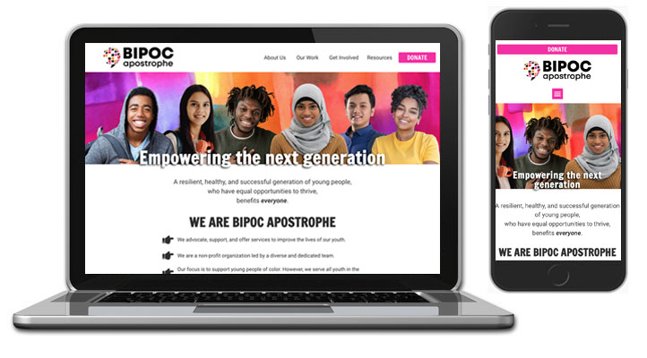 BIPOC Apostrophe Website
