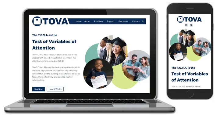 TOVA Company Website