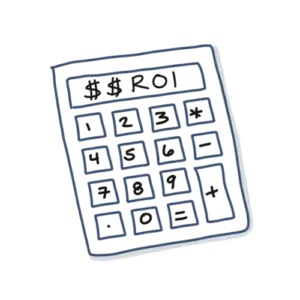 ROI Calculator Illustration